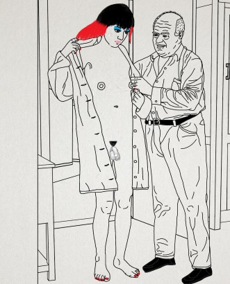 Voll Nuttig Gestylt halb Nackt Frivol unterm Mantel mache auch Haus+Hotelbesuche >>>