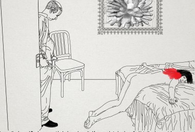 Ich liebe es mich in ein Strafstellung mit Gesicht nach unten meinen Herrn zur Verf&uuml;gung zu stellen