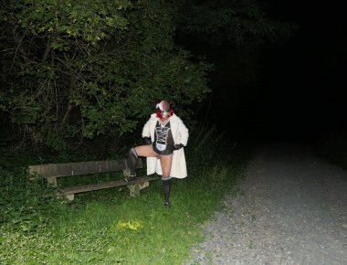 > treibe ich mich sehr Sp&auml;t Nachts bis Morgens auf ein Waldgebiete oder Schotterwege >>>